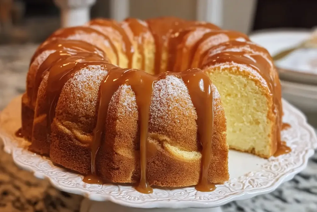 Caramel Cream Cheese Pound Cake Caramel Cream Cheese Pound Cake | Moist & Rich Bundt Cake Recipe