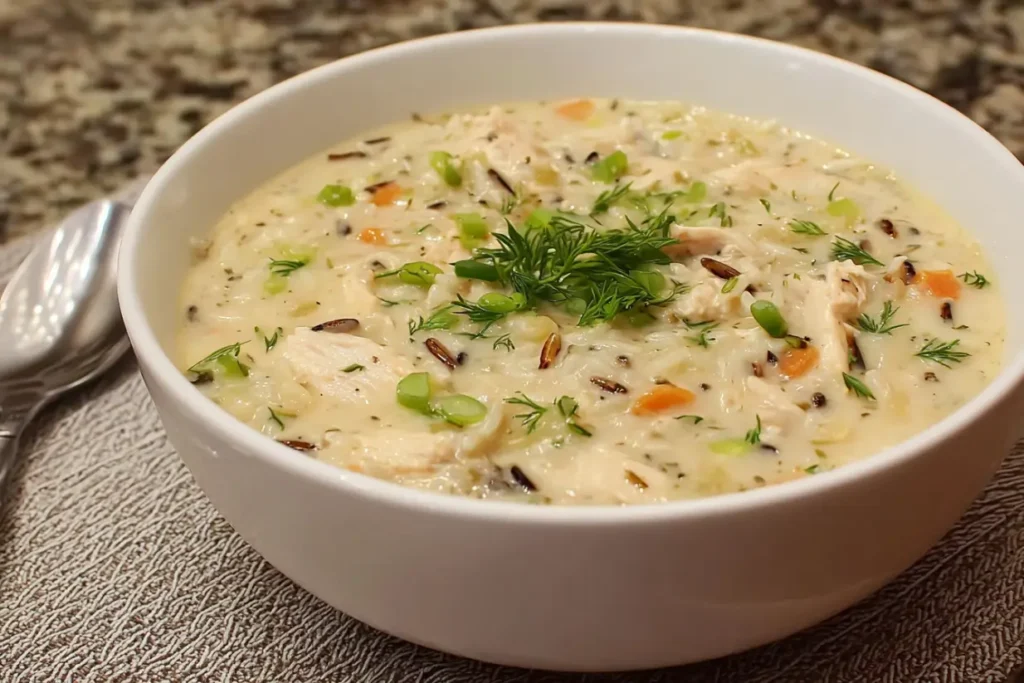 Creamy Chicken and Wild Rice Soup