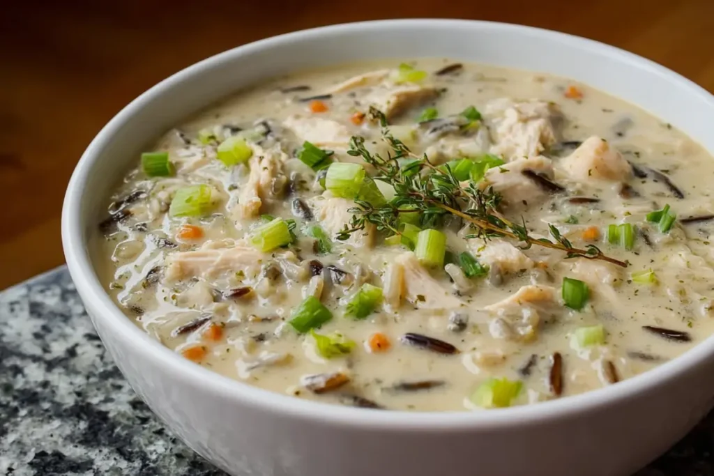Creamy Chicken and Wild Rice Soup1 Creamy Chicken and Wild Rice Soup – Silky, Hearty, One-Pot