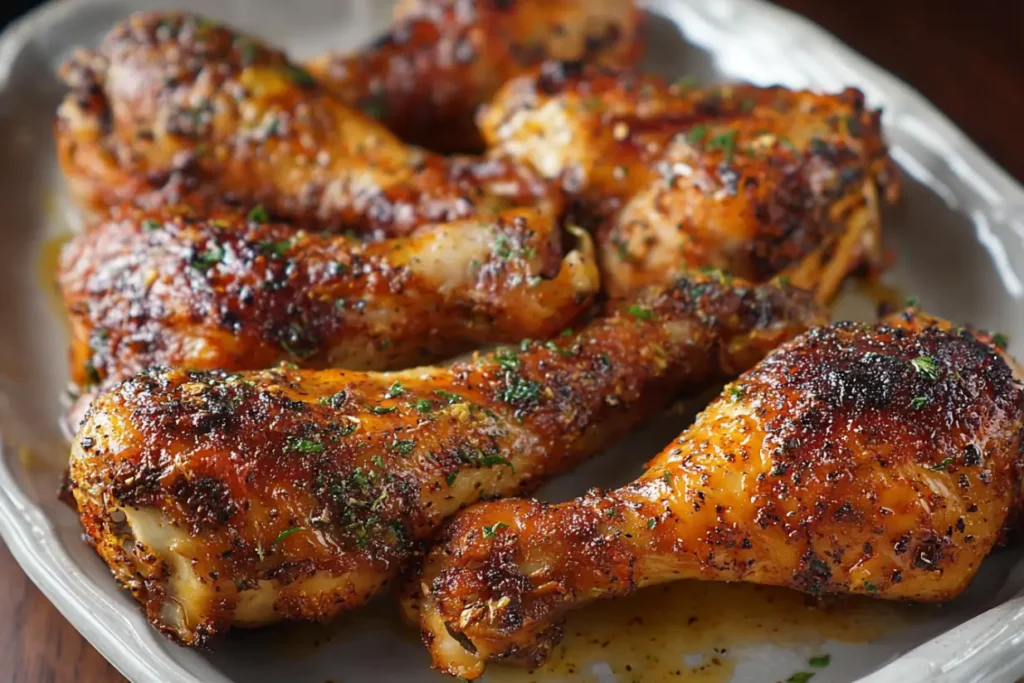 Crispy Baked Chicken Legs Recipe1 Crispy Baked Chicken Legs Recipe | Juicy & Flavorful Drumsticks