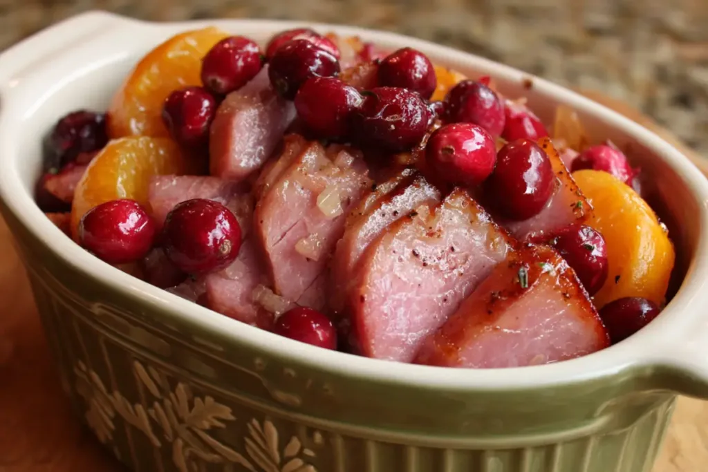 Cranberry Orange Crock Pot Ham: A Festive and Flavorful Recipe 3 Cranberry Orange Glazed Ham