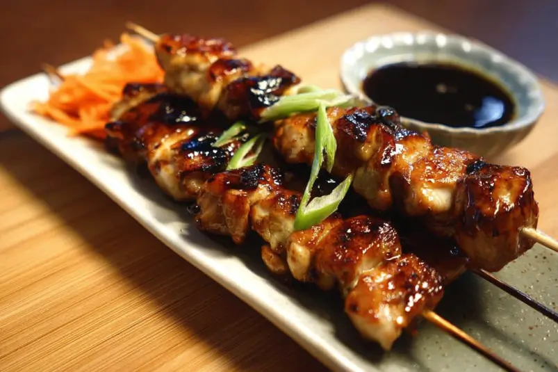 Easy Chicken Yakitori Easy Chicken Yakitori Recipe | Authentic Japanese Grilled Skewers at Home