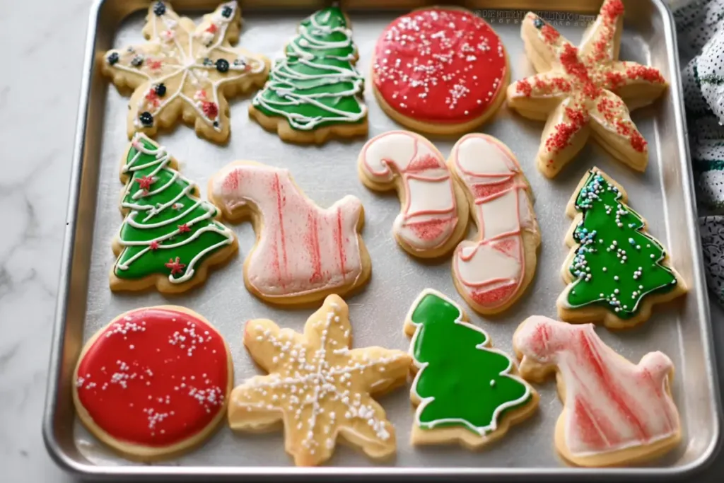 Simple sugar cookie recipe for Christmas