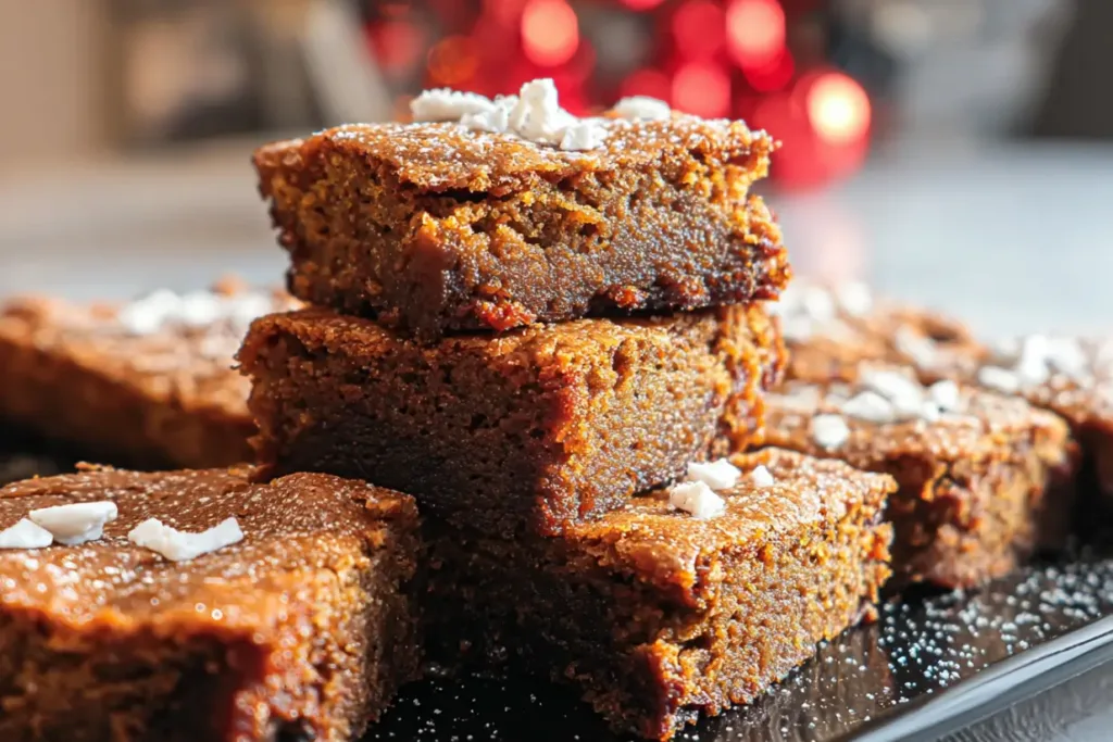 Gingerbread Blondies Recipe | Chewy Spiced Holiday Dessert Bars 4 Gingerbread Blondies1 Gingerbread Blondies Recipe | Chewy Spiced Holiday Dessert Bars