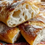 How To Make Fresh Homemade Ciabatta Bread1 How to Make Fresh Homemade Ciabatta Bread | Easy Italian Recipe