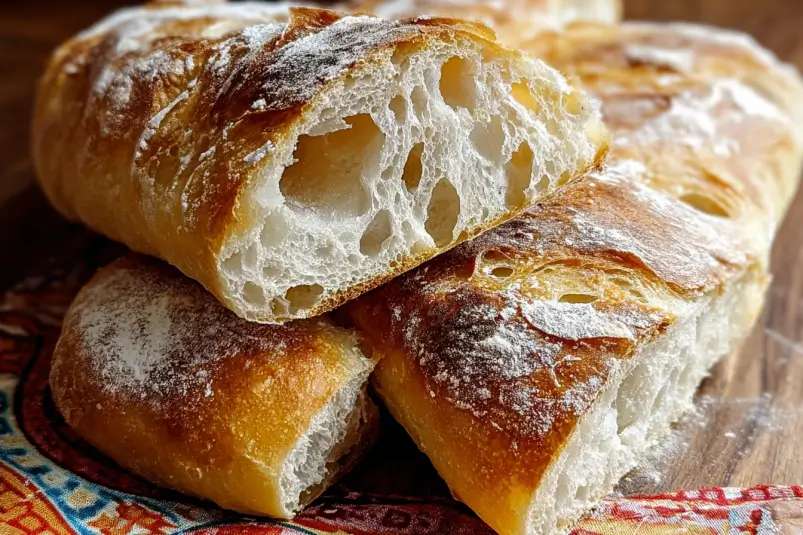 How to Make Fresh Homemade Ciabatta Bread | Easy Italian Recipe 4 How To Make Fresh Homemade Ciabatta Bread1 How to Make Fresh Homemade Ciabatta Bread | Easy Italian Recipe