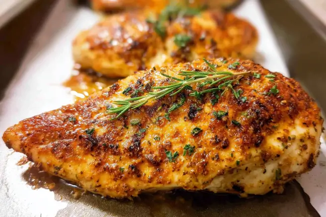 Oven Baked Chicken Breast1 How to Make Juicy Oven Baked Chicken Breast (Step-by-Step Recipe)