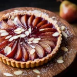 Red Wine–Poached Pear Frangipane Tart (Step-by-Step) 5 Red Wine Poached Pear Frangipane Tart Red Wine–Poached Pear Frangipane Tart (Step-by-Step)