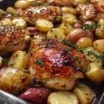 Easy Sheet Pan Chicken and Potatoes Recipe | One-Pan Dinner 5 Sheet Pan Chicken and Potatoes Recipe1 Easy Sheet Pan Chicken and Potatoes Recipe | One-Pan Dinner