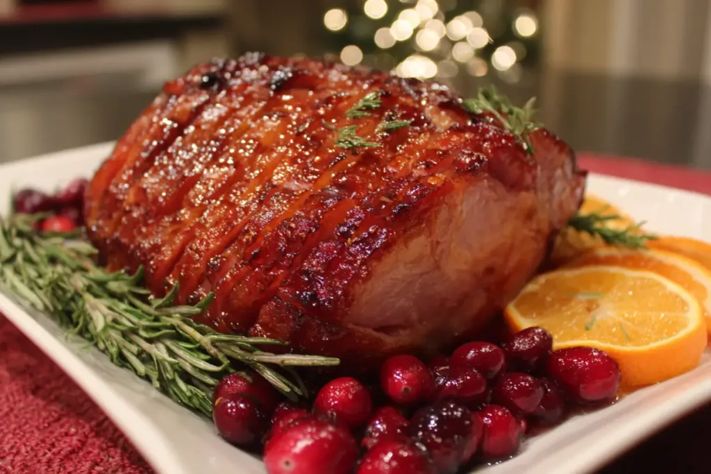 Easy Slow Cooker Ham Recipe