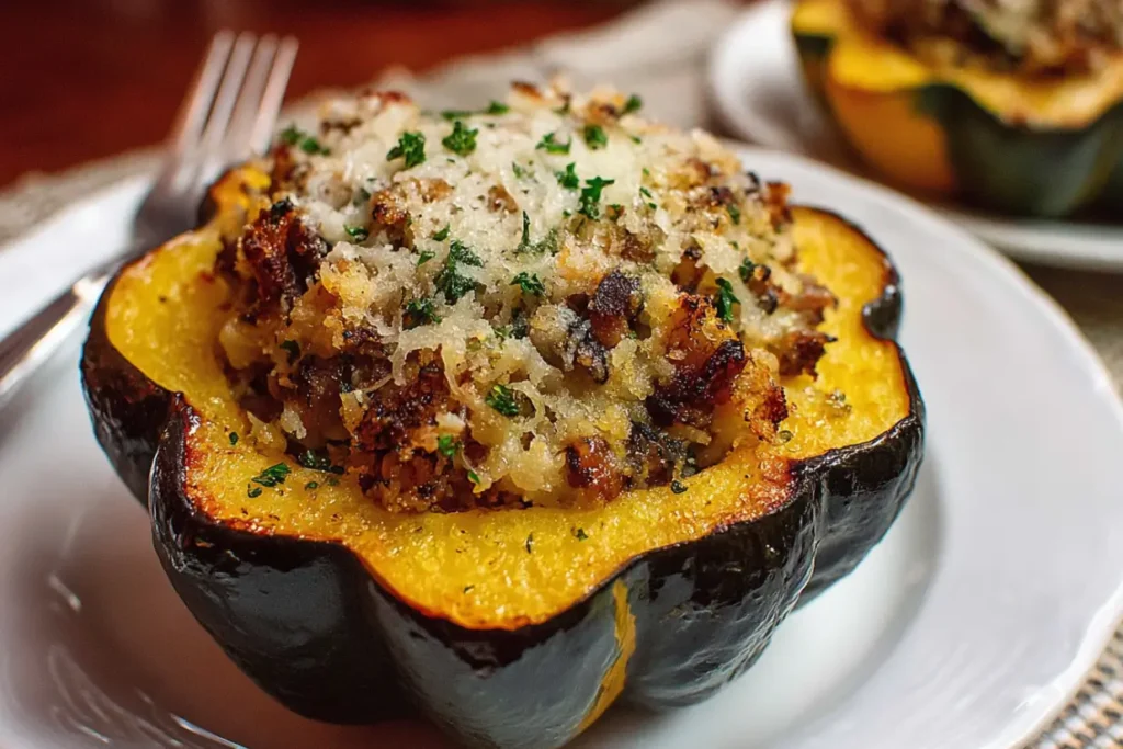Stuffed Acorn Squash