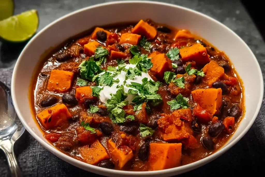 vegetarian black bean chili