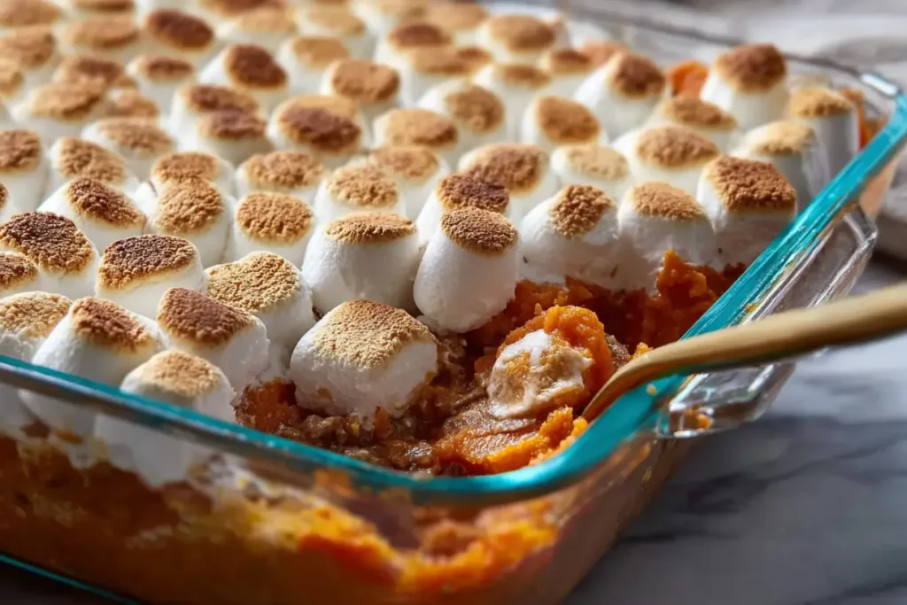 Sweet Potato Casserole with Marshmallows: A Blissful Treat 3 Sweet Potato Casserole with Marshmallows