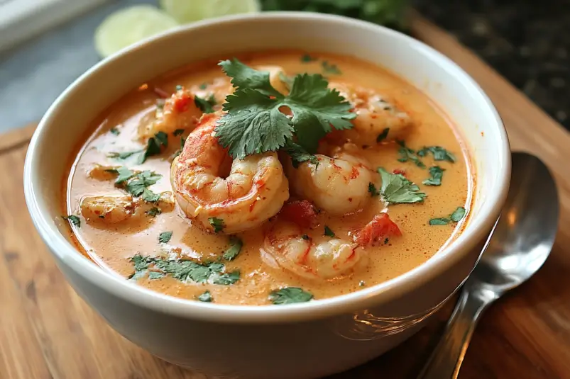 Thai Coconut Shrimp Soup Thai Coconut Shrimp Soup | Easy Creamy Thai-Inspired Recipe