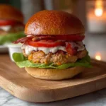 BLT Baked Chicken Burgers (Easy Recipe) That Everyone Will Love