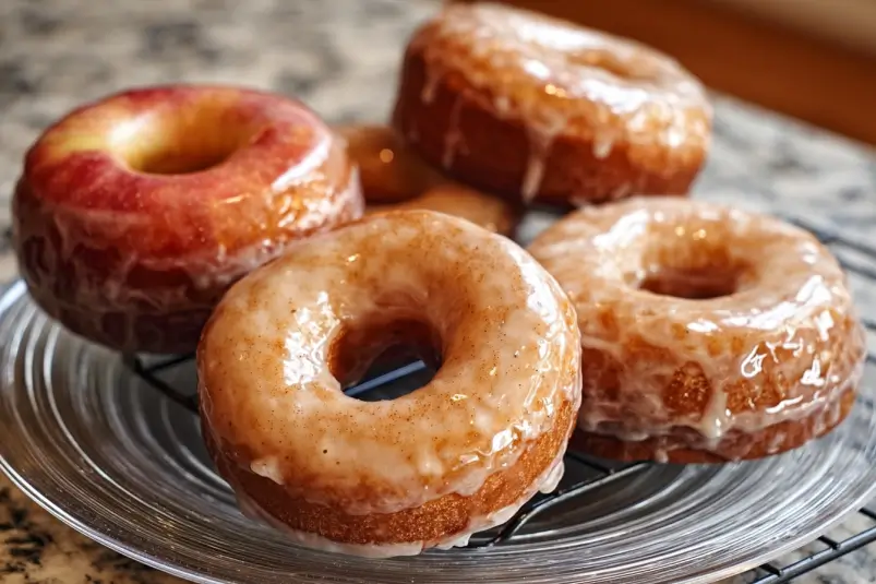 Baked Apple Cider Doughnuts with Cinnamon Maple Glaze 1 Baked Apple Cider Doughnuts with Cinnamon Maple Glaze | Fall Recipe