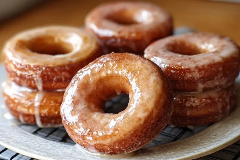 Baked Apple Cider Doughnuts with Cinnamon Maple Glaze Baked Apple Cider Doughnuts with Cinnamon Maple Glaze | Fall Recipe