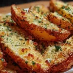 Baked Garlic Parmesan Potato Wedges: Irresistibly Delicious 5 Baked Garlic Parmesan Potato Wedges Baked Garlic Parmesan Potato Wedges: Irresistibly Delicious
