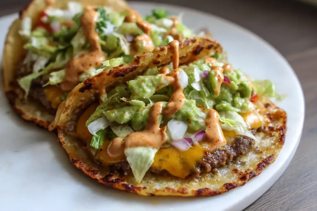 Big Mac Tacos (Smash Burger Tacos) – A Delicious Twist! 4 Big Mac Tacos Smash Burger Tacos1 Big Mac Tacos (Smash Burger Tacos) – A Delicious Twist!