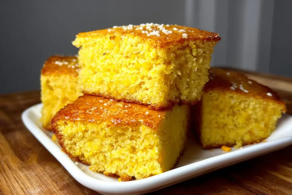Cheesy Cornbread (Easy Recipe) - A Deliciously Simple Treat 4 Cheesy Cornbread Easy Recipe1 Cheesy Cornbread (Easy Recipe) - A Deliciously Simple Treat