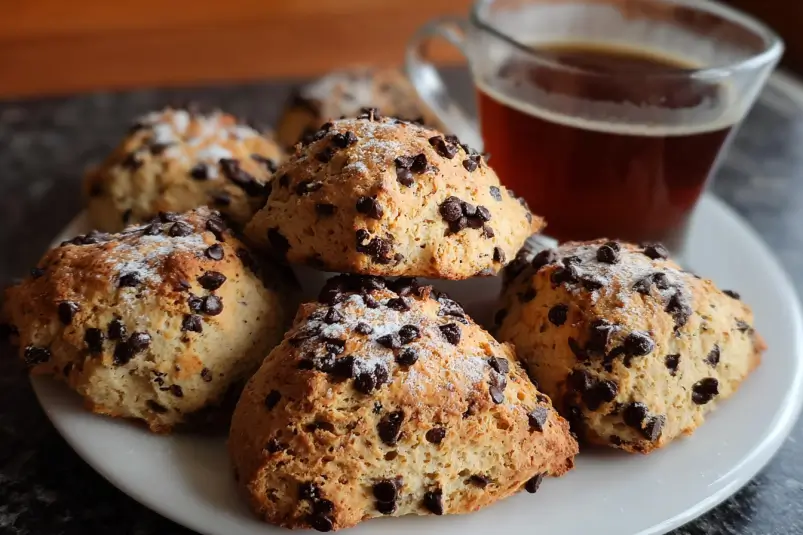 Chocolate Chip Coffee Scones: A Divine Morning Treat