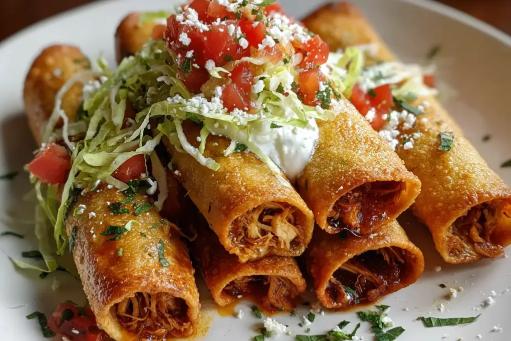 Crispy Chicken Taquitos: The Ultimate Satisfying Snack!