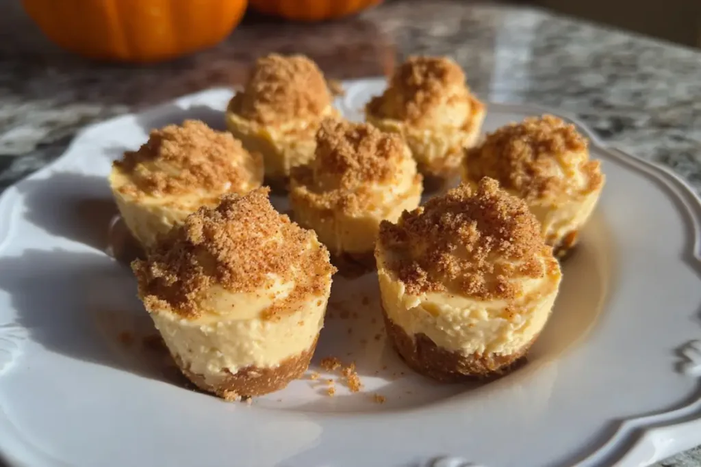 Easy No Bake Pumpkin Cheesecake Bites Recipe - Irresistibly Delicious 