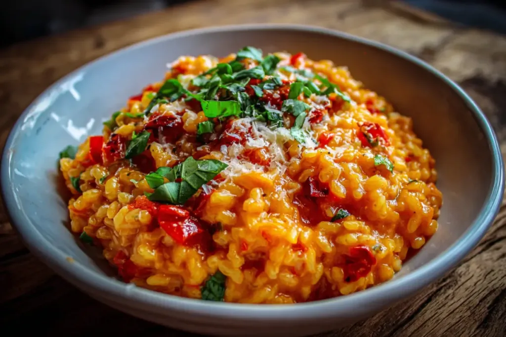 Easy Red Pepper Risotto Recipe That Will Delight Your Tastebuds