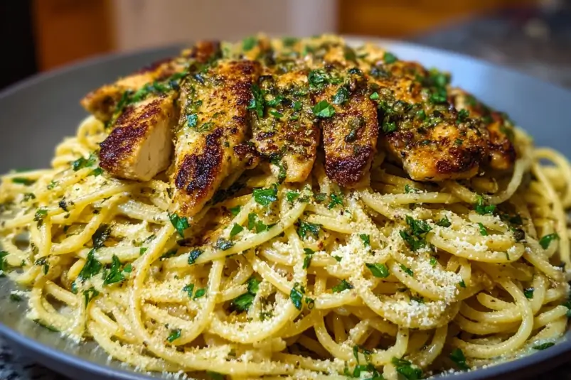 Garlic Parmesan Chicken Spaghetti: A Comfort Food Delight 3 Garlic Parmesan Chicken Spaghetti Garlic Parmesan Chicken Spaghetti: A Comfort Food Delight