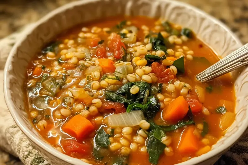 Hearty Vegetable Barley Soup1 Hearty Vegetable Barley Soup: A Comforting Delight
