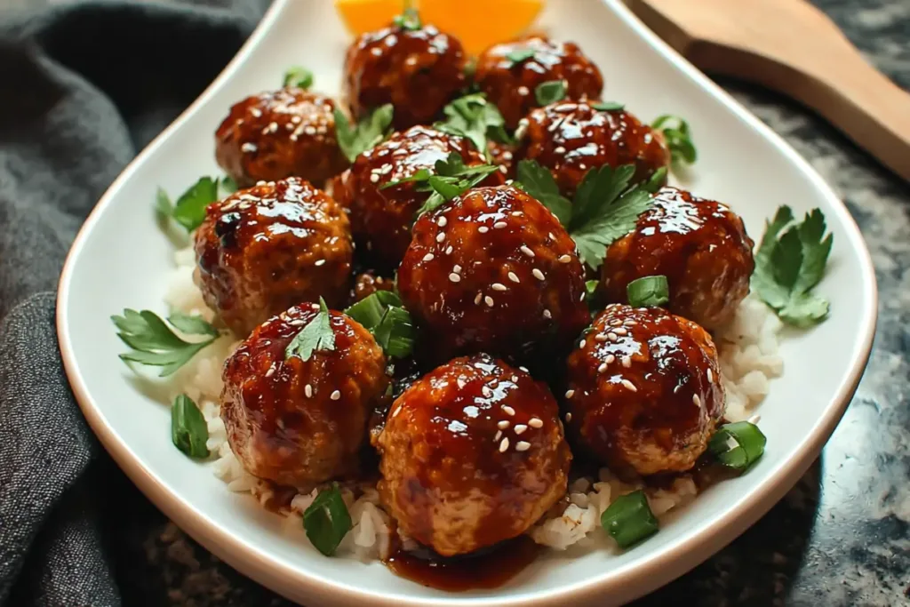 Honey Garlic Turkey Meatballs: Flavorful and Family-Friendly
