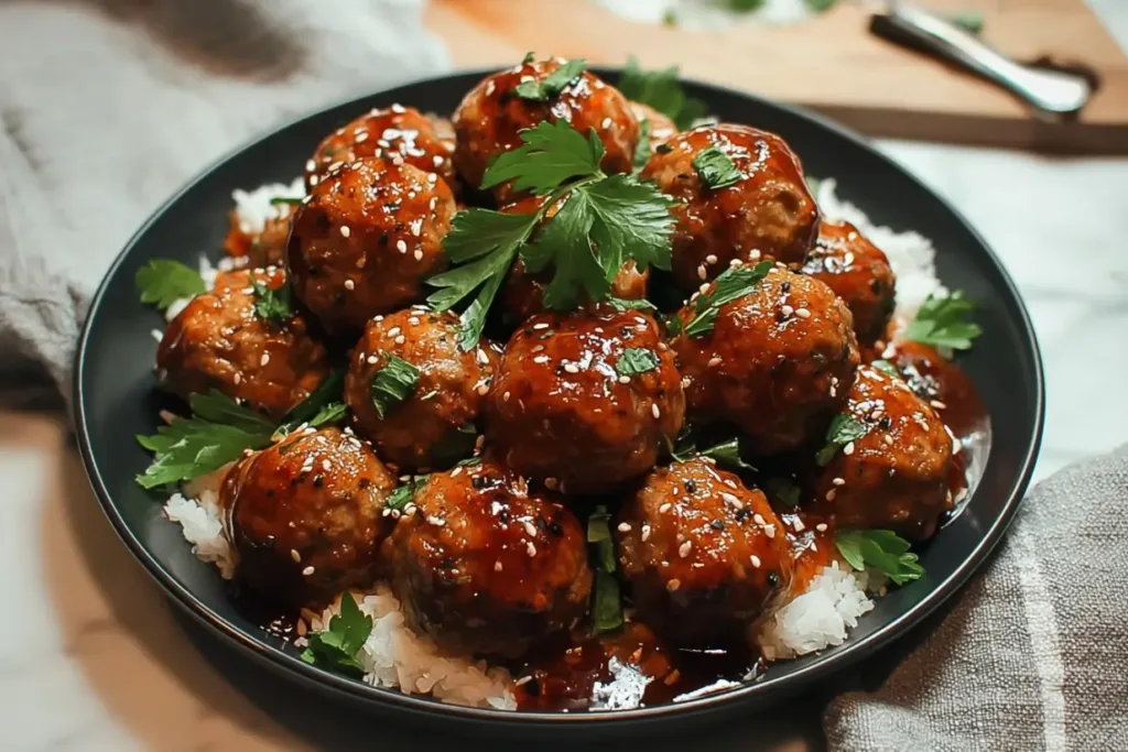 Honey Garlic Turkey Meatballs: Try This Irresistible Recipe!  
