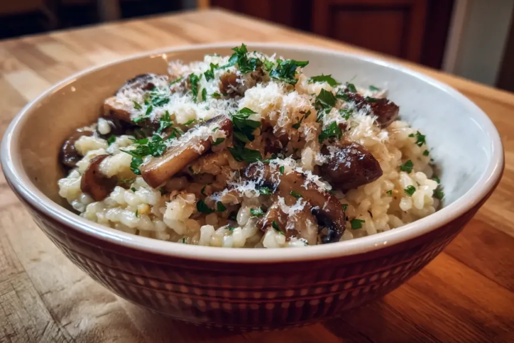 Italian Mushroom Risotto Recipe: Try This Creamy Delight Now!
