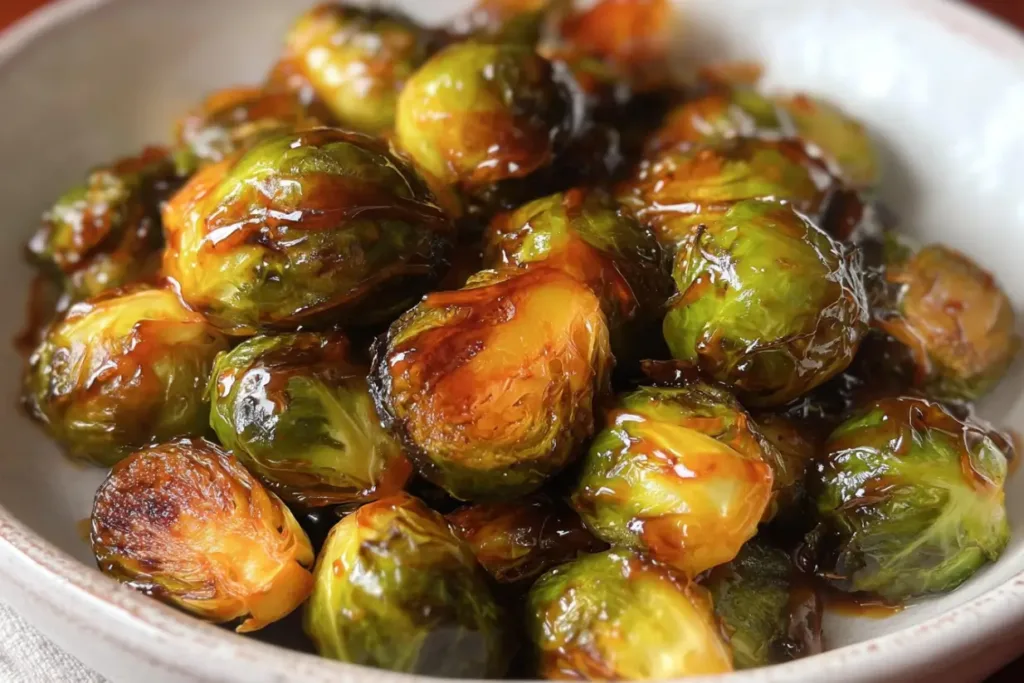 Maple Glazed Brussel Sprouts Recipe (with balsamic) Delight 3 Maple Glazed Brussel Sprouts Recipe with balsamic Maple Glazed Brussel Sprouts Recipe (with balsamic) Delight