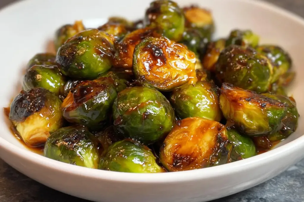 Maple Glazed Brussel Sprouts Recipe (with balsamic) Delight 4 Maple Glazed Brussel Sprouts Recipe with balsamic1 Maple Glazed Brussel Sprouts Recipe (with balsamic) Delight