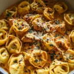 One-Pot Spicy Garlic Butter Chicken Tortellini Recipe in 30 Minutes 5 One Pot Spicy Garlic Butter Chicken Tortellini One-Pot Spicy Garlic Butter Chicken Tortellini Recipe in 30 Minutes