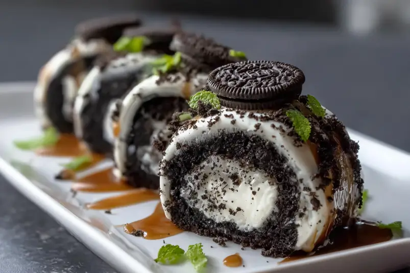 Oreo Sushi Rolls Dessert Fusion1 Oreo Sushi Rolls Dessert Fusion: A Delicious Twist You’ll Love