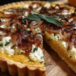 Pumpkin Ricotta Caramelized Onion Tart: A Cozy Delight
