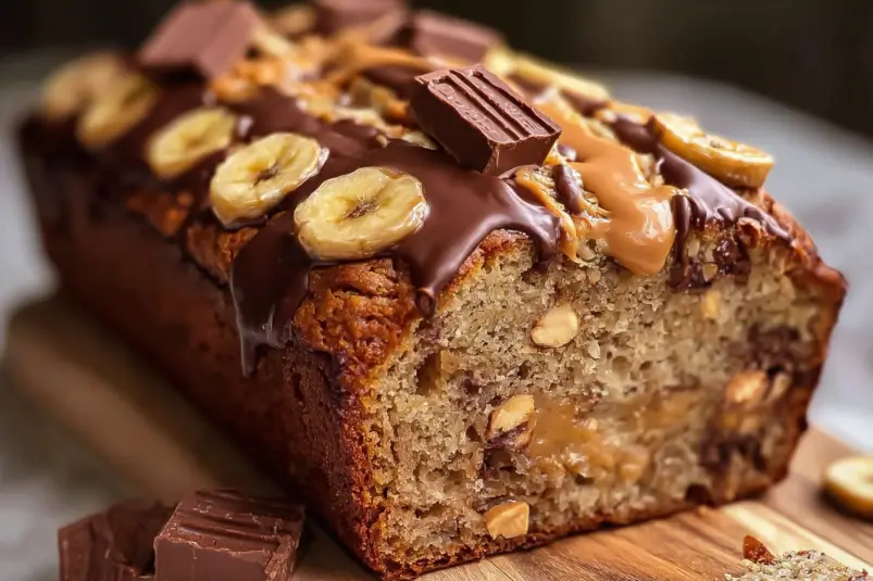 Reeses Peanut Butter Banana Bread Reese’s Peanut Butter Banana Bread | Moist & Decadent Recipe