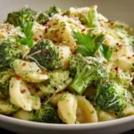 Smashed Broccoli Pasta A Creamy Delight You’ll Love! 5 Smashed Broccoli Pasta