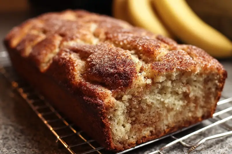Snickerdoodle Banana Bread Recipe Snickerdoodle Banana Bread Recipe | Cinnamon-Sugar Twist