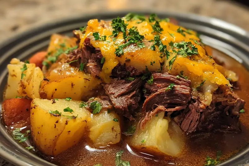 Steak Cheddar Potato Slow Cooker: A Comforting Delight 3 Steak Cheddar Potato Slow Cooker Steak Cheddar Potato Slow Cooker: A Comforting Delight