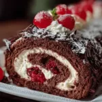 Swiss Roll Meets Black Forest: A Dessert Delight 5 Swiss Roll Meets Black Forest