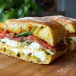 The Ultimate Gourmet Ciabatta Sandwich You Can’t Miss!