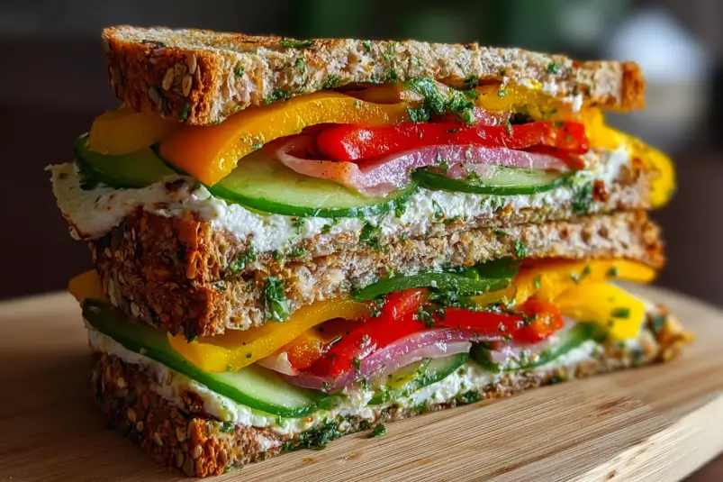 Viral Bell Pepper Sandwich1 Viral Bell Pepper Sandwich: A Flavorful Twist You’ll Love