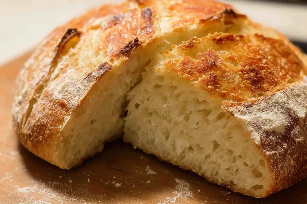 Worlds Easiest Yeast Bread recipe – Artisan NO KNEAD crusty bread1 World’s Easiest Yeast Bread Recipe – Artisan, NO KNEAD Delight
