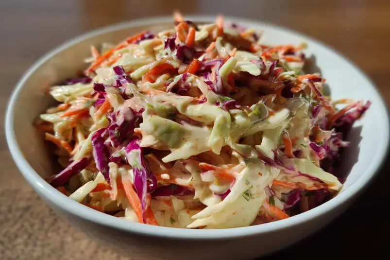 Best Vegan Coleslaw Recipe: 7 Reasons You’ll Love It! 4 Best Vegan Coleslaw Recipe 7 Reasons Youll Love It1 Best Vegan Coleslaw Recipe: 7 Reasons You’ll Love It!