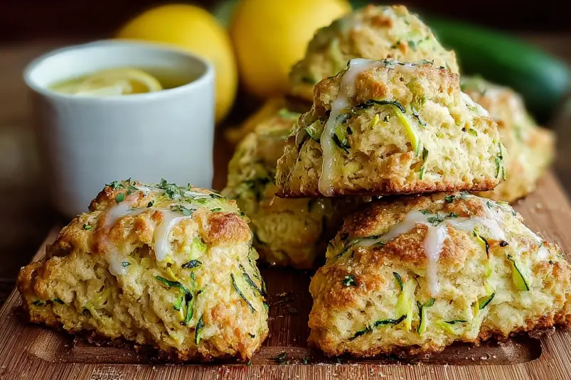 Lemon Zucchini Scones: Brighten Your Breakfast Today!