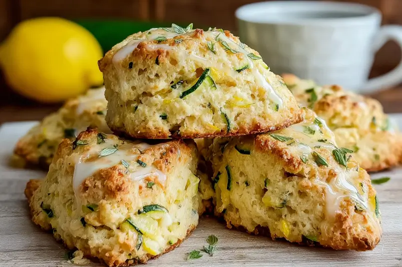 Lemon Zucchini Scones: Brighten Your Breakfast Today! 4 Lemon Zucchini Scones1 Lemon Zucchini Scones: Brighten Your Breakfast Today!