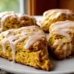 Pumpkin Scones Recipe with Maple Glaze - Irresistibly Delicious!